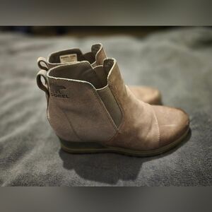 Sorel Evie Wedges Size 8 Gray